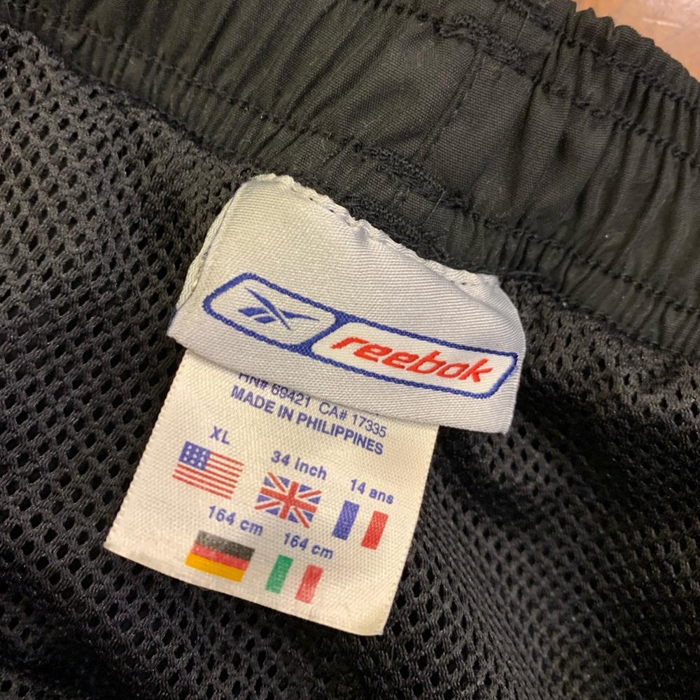 VTG Reebok Zip-off Track Pants - Picture 4 of 6